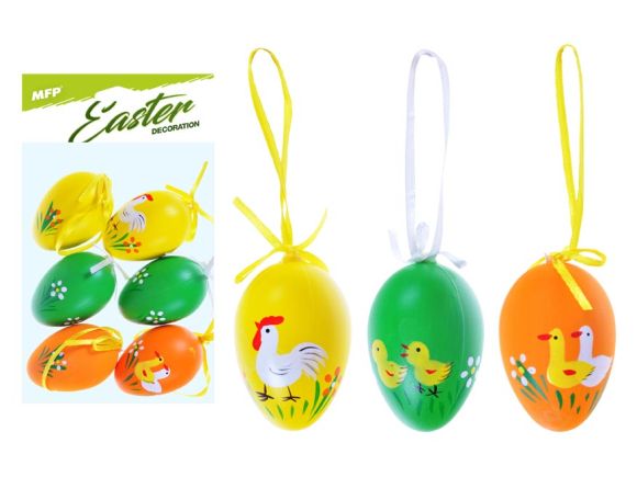 vajíčka plast 6cm/6ks potisk 629 2221432 vajíčka plast 6cm/6ks potisk 629 2221432