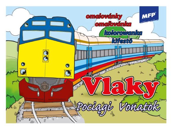 omalovánky Vlaky 5300561