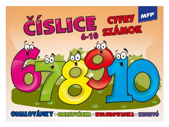 omalovánky Číslice 6-10 5300928