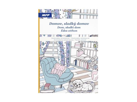 omalovánky antistresové Domov sladký domov 210x290mm/32s 5301249