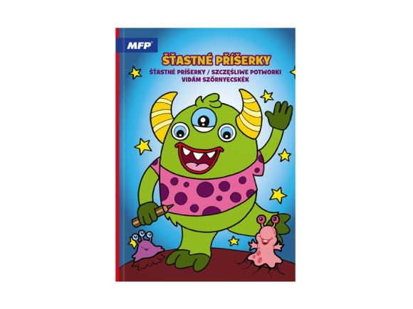 omalovánky A4 Šťastné příšerky 2 210x276mm/32 5301265