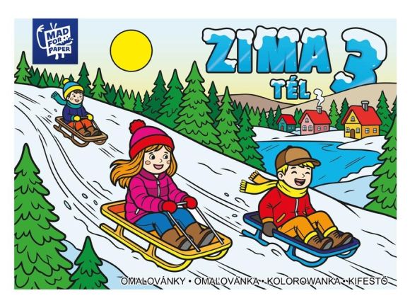 omalovánky Zima 3 5301308 omalovánky Zima 3 5301308