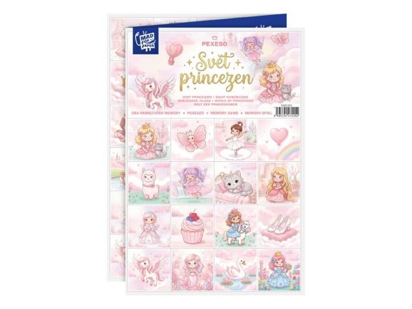 pexeso 3xA4 Svět princezen 5301315 pexeso 3xA4 Svět princezen 5301315