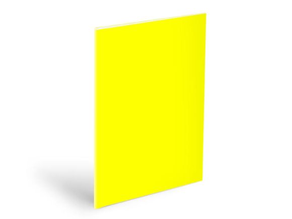 obal na sešity A5 NEON yellow, 180mic 5371258