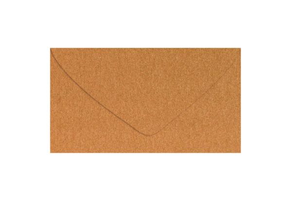 dopisní obálka metallic 120g C6 114x162mm - měděná 5550385