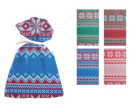 sáček vánoční 16x25cm Pullover 5800798