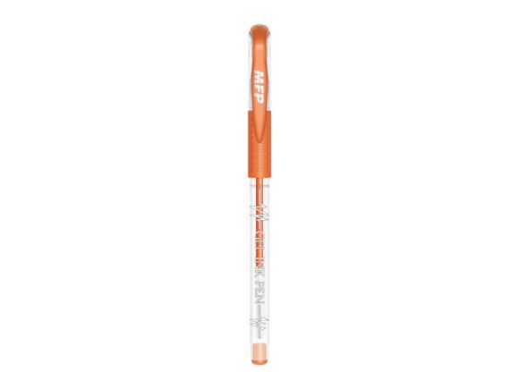 gelové pero kus NEON - orange, oranžová 6000804