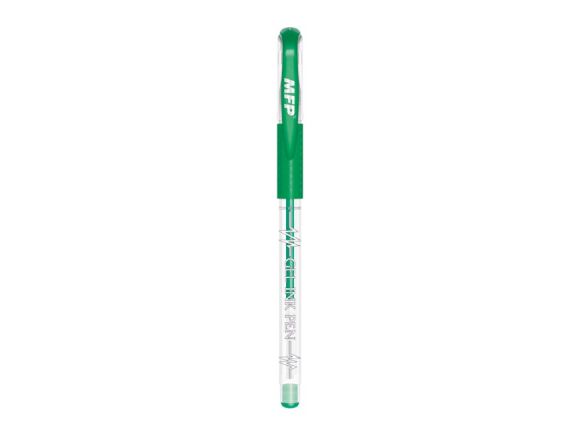 gelové pero kus GS1038 - green, zelená 6001210