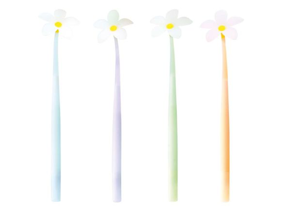 gelové pero Fancy - květina 6001331