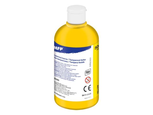 temperové barvy 500ml žlutá 6300380