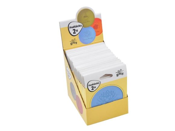 gifty - Display box podtácky 18párů 6660016