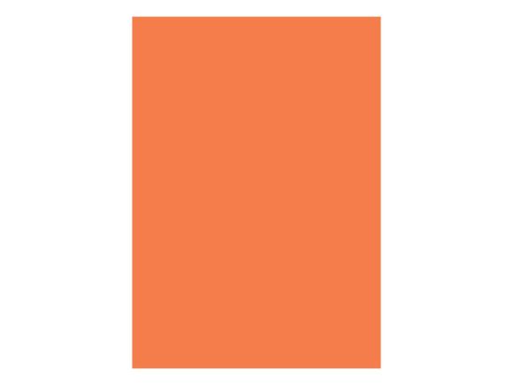 Barevný papír pro výtvarné účely A3/100listů/80g , oranžový, EKO