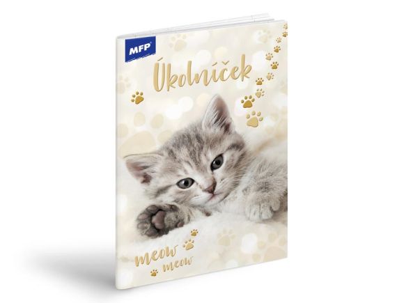 úkolníček A6 Kočka 7501441 úkolníček A6 Kočka 7501441