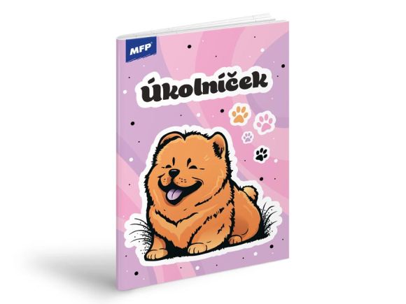 úkolníček A6 Chow Chow 7501524