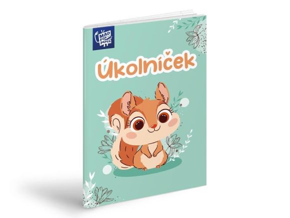 úkolníček A5 Veverka 7501695