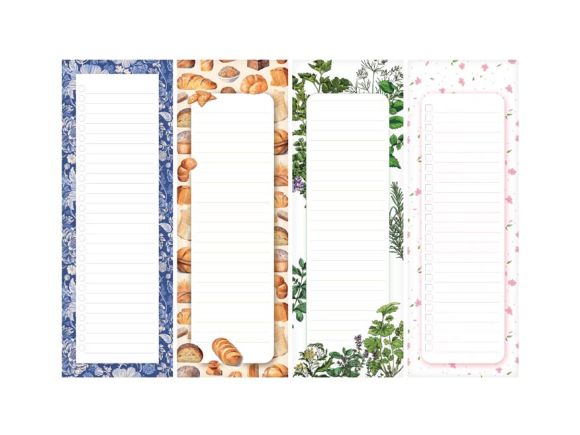 bloček magnetický 8x24cm, 80 listů, mix 2 7510198 bloček magnetický 8x24cm, 80 listů, mix 2 7510198