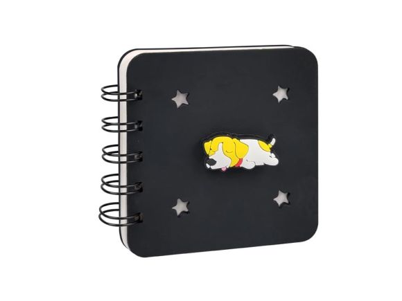 gifty - Silikonový bloček černý + 1 pin zdarma 7510205 gifty - Silikonový bloček černý + 1 pin zdarma 7510205
