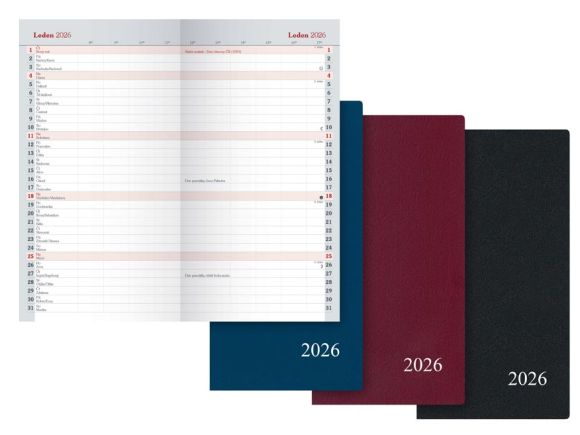 diář 2026 M103/PVC měsíční 7781421