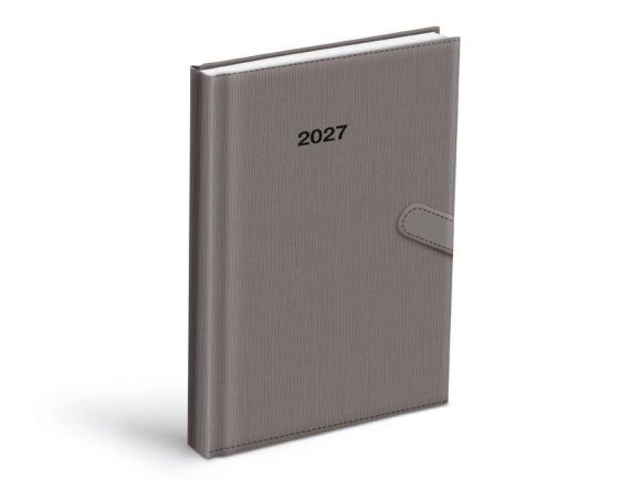 diář 2027 D801 PU šedý s magnetem 7781564 diář 2027 D801 PU šedý s magnetem 7781564