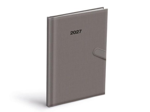 diář 2027 T805 PU šedý s magnetem 7781588 diář 2027 T805 PU šedý s magnetem 7781588