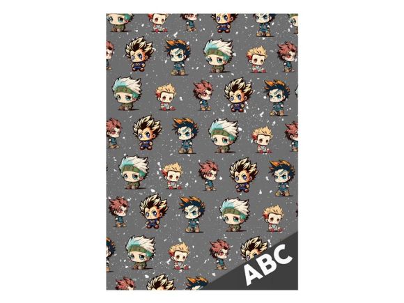 desky na ABC Anime Mascots 8021078 desky na ABC Anime Mascots 8021078