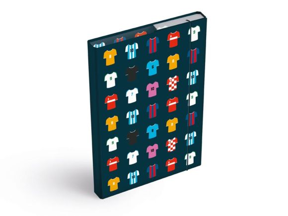 desky na sešity box A5 Fotbal dresy 8021153 desky na sešity box A5 Fotbal dresy 8021153