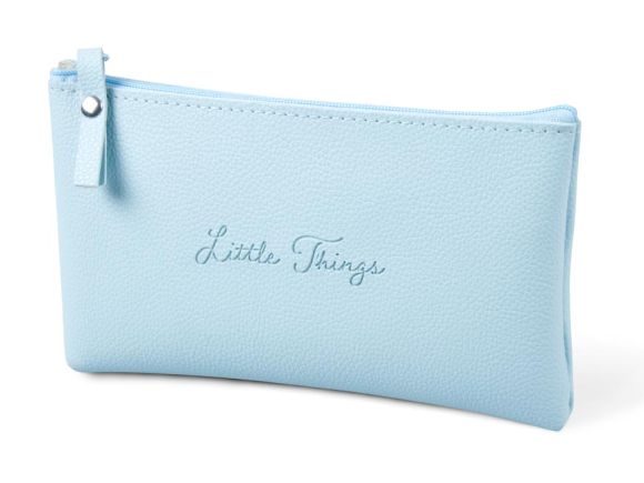 gifty - Penál etue plochá Little things light blue 21x8cm 8071382