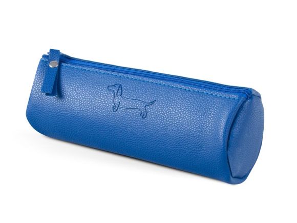 penál etue válcová Sausage Dog dark blue 7x20cm 8071387