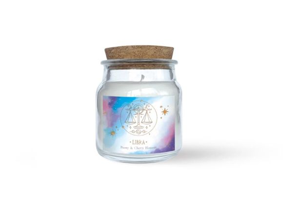 gifty - Svíčka Znamení zvěrokruhu - Váhy 83g/18h 8800139