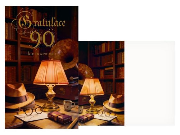přání k narozeninám 90 M11-611 H PRANI_H_786