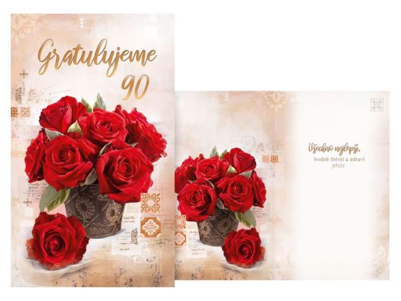 přání k narozeninám 90 M11-539 T PRANI_T_2272 přání k narozeninám 90 M11-539 T PRANI_T_2272