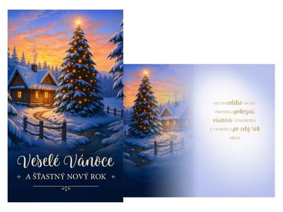 přání Vánoční V24-503 T PRANI_T_2461