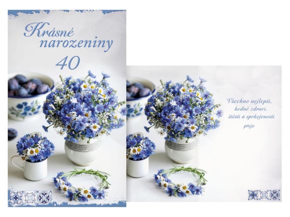přání k narozeninám 40 M11-606 T PRANI_T_2481 přání k narozeninám 40 M11-606 T PRANI_T_2481