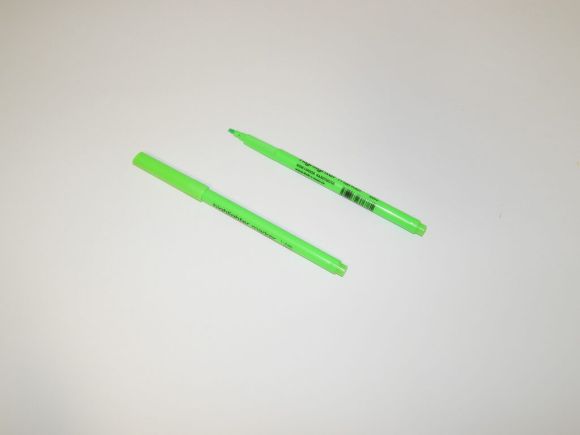 Zvýrazňovač 2004 plochý zelený