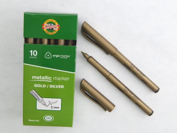 metalický popisovač 3402 zlatý metalický popisovač 3402 zlatý