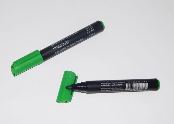 popisovač permanent 4005 zelený