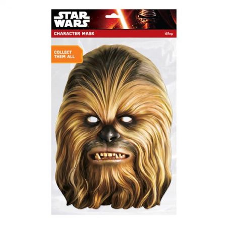 Papírová maska Chewbacca