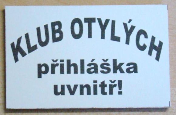 Magnetka Klub otylých