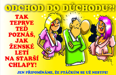 Průkaz Odchod do důchodu