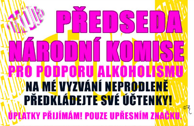 Průkaz Předseda národní komise pro ...