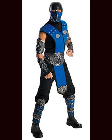 Kostým Sub-Zero deluxe Mortal Kombat