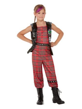 Dětský kostým 90.léta Punk Rocker