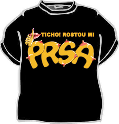 Tričko Ticho rostou mi prsa