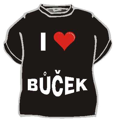 Tričko I love bůček