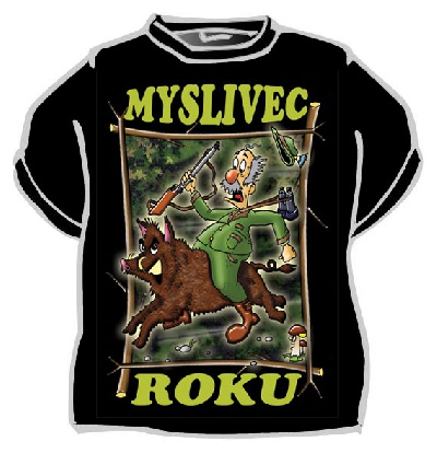 Tričko Myslivec roku