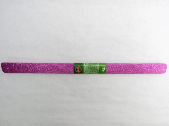 Papír krepový 9755/81 metalizovaný fialový