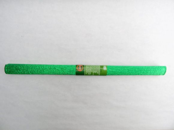 Papír krepový 9755/83 metalizovaný zelený