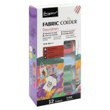 Barvy na textil 25 ml /12 barev