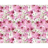 Dárkový balicí papír GARDEN 70x100 cm - orchidej