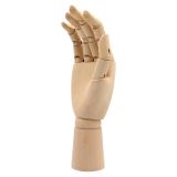 Dřevěná figurka 25 cm - pravá ruka